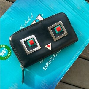 💯 FENDI monster wallet